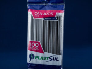 Canudos Sache Bio Plastsul 20cmx5mm Box 500 Unidades